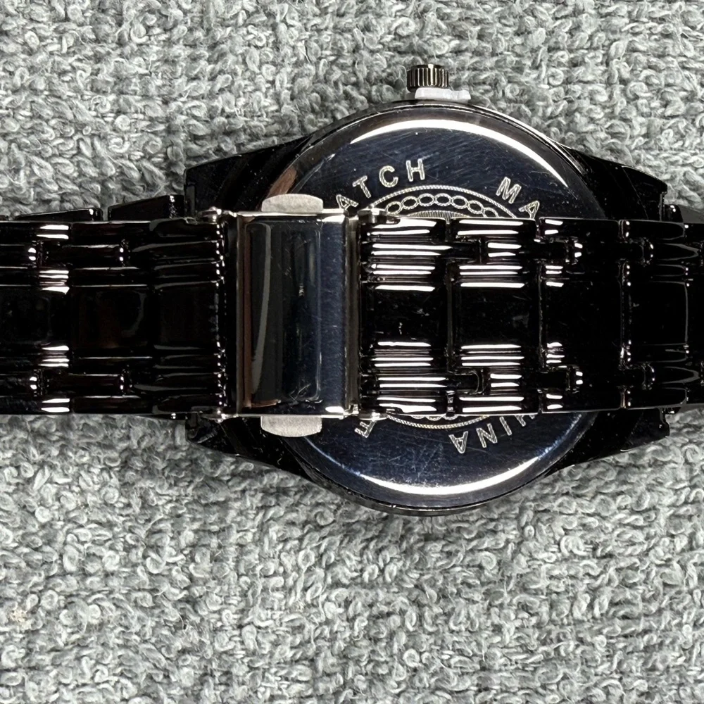 ORUSS Black and Gray Analog Watch